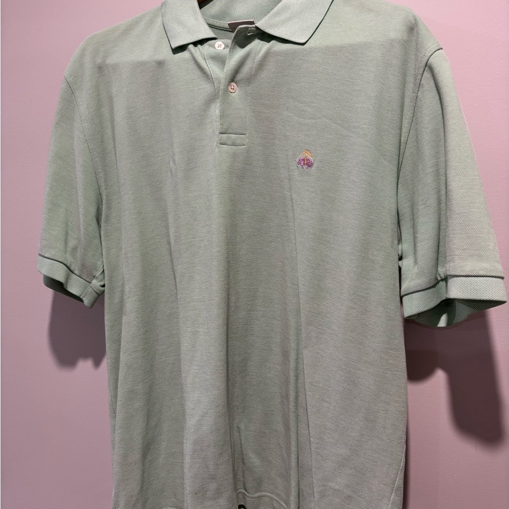 Brooks Brothers Light Green Polo Shirt